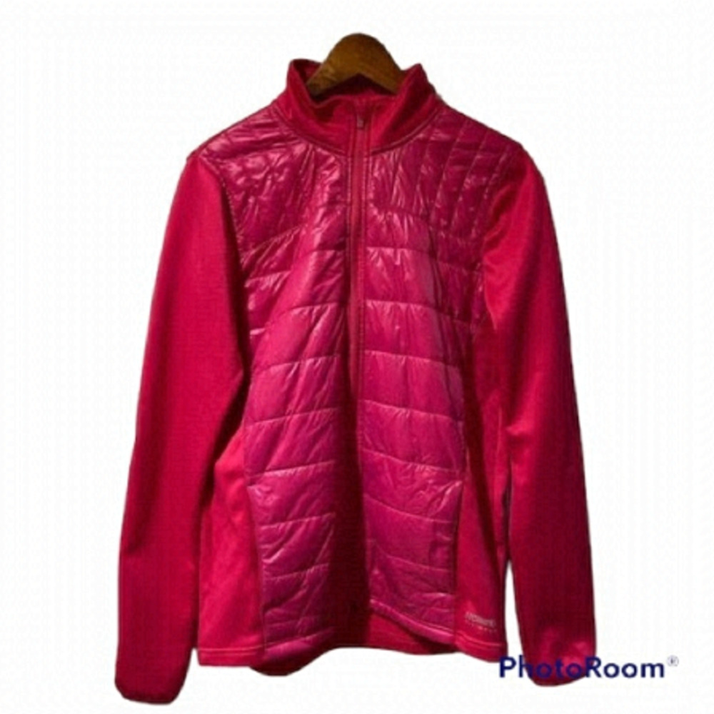 The running room hot pink snowdrift jacket size XS